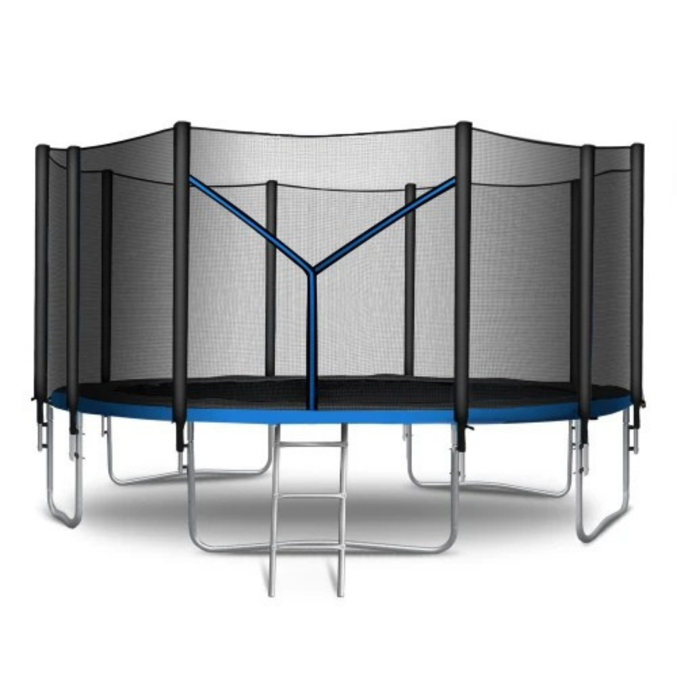 Trampoline de jardin avec filet de sécurité 465cm | AIR FAMILY