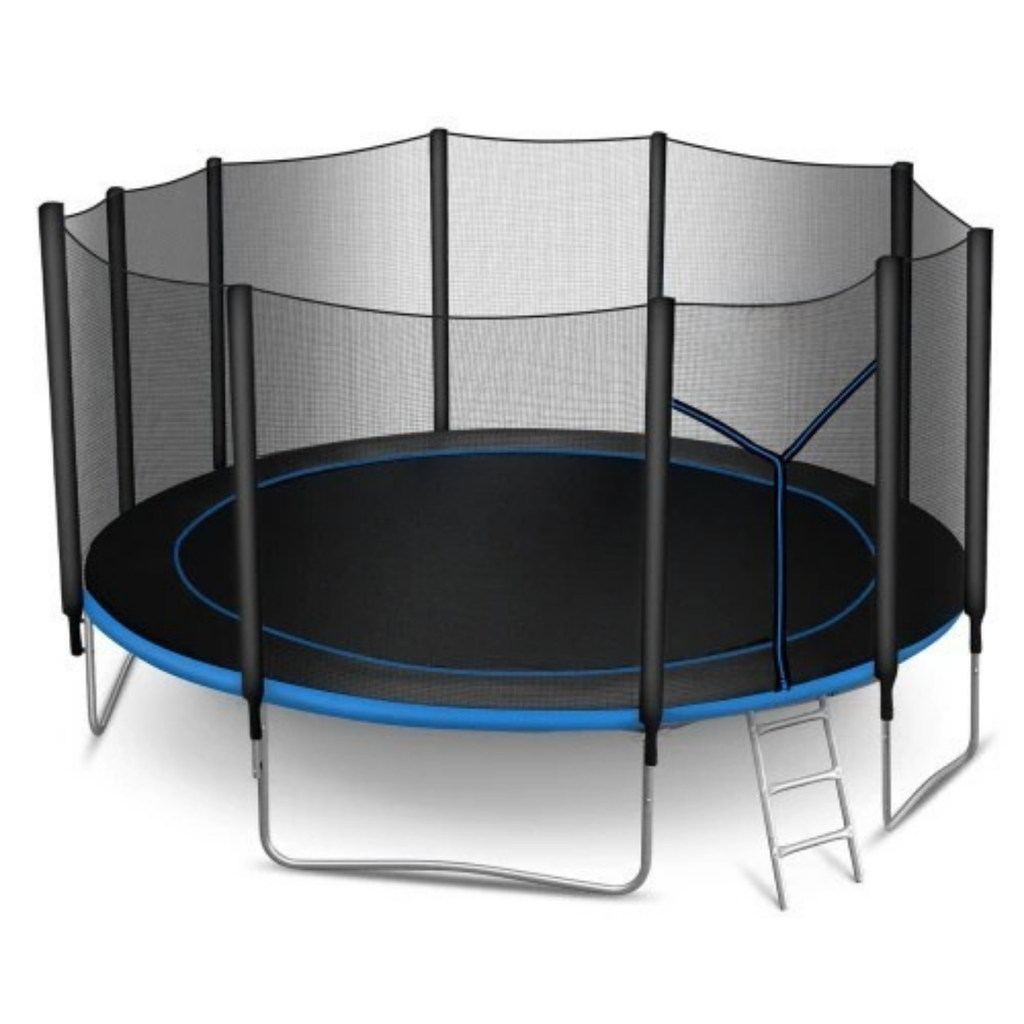 Trampoline de jardin avec filet de sécurité 465cm | AIR FAMILY