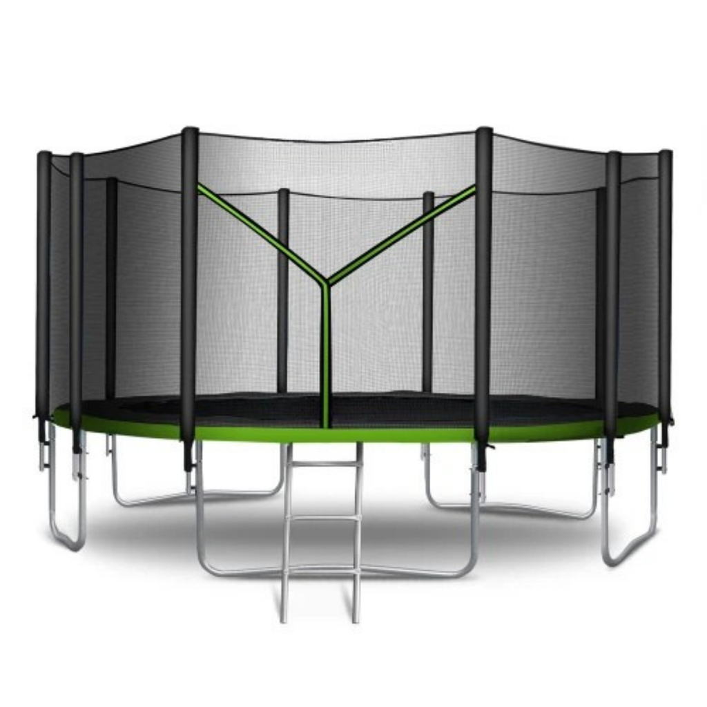 Trampoline de jardin avec filet de sécurité 465cm | AIR FAMILY