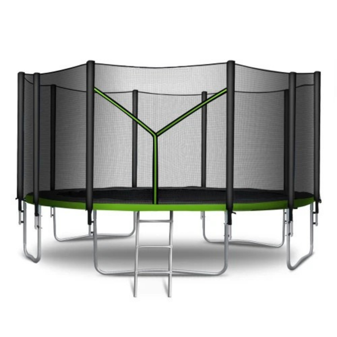Trampoline de jardin avec filet de sécurité 465cm | AIR FAMILY
