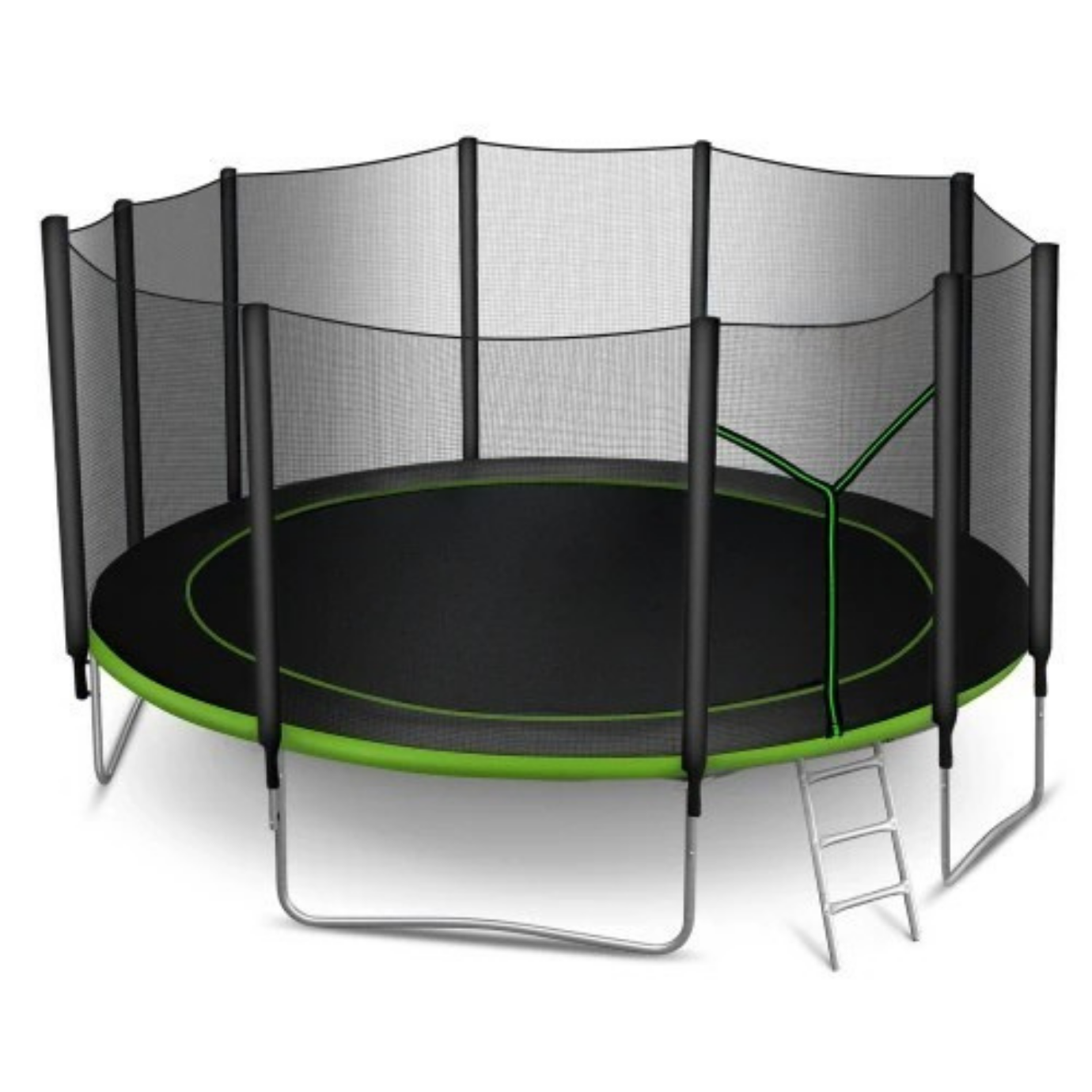 Trampoline de jardin avec filet de sécurité 465cm | AIR FAMILY