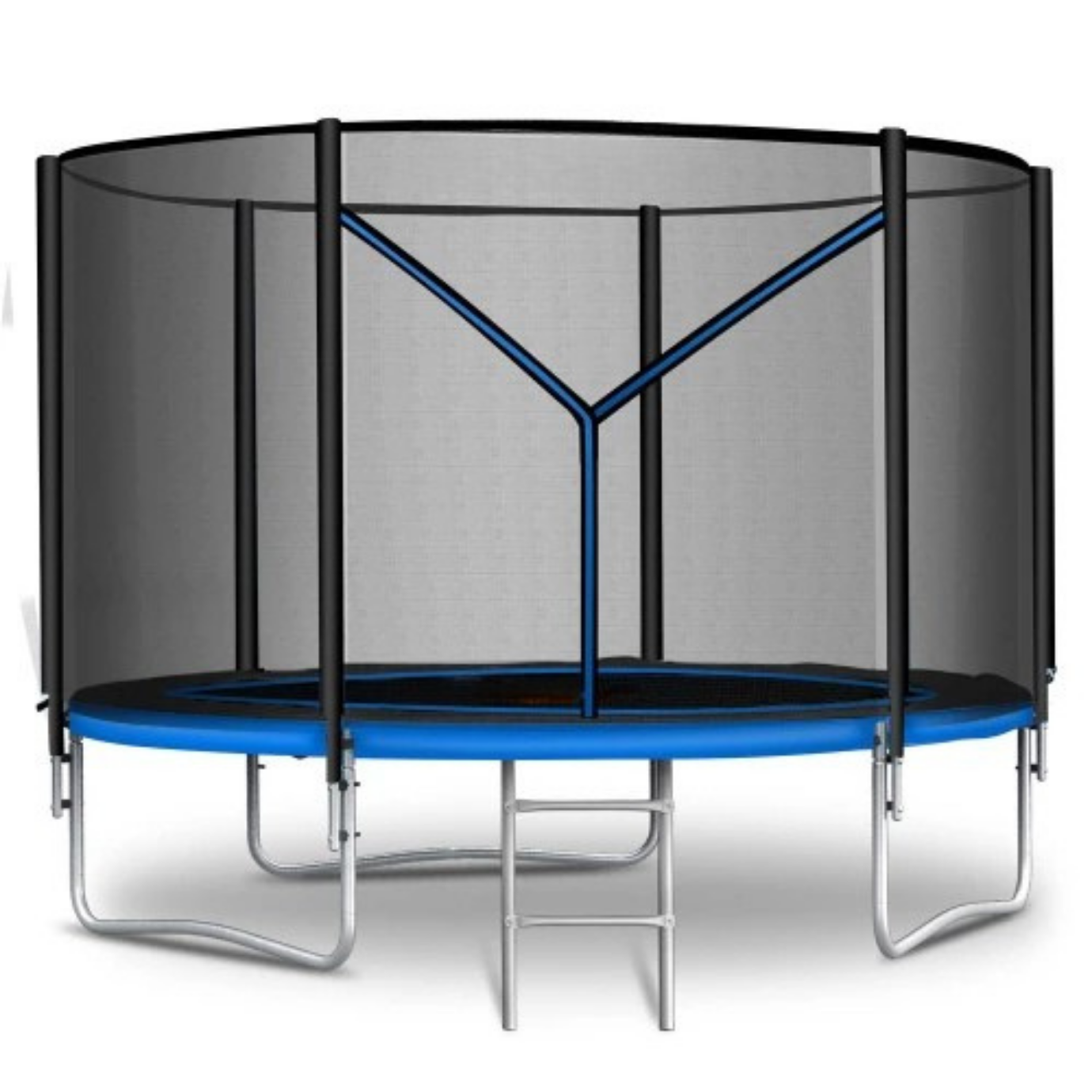 Trampoline enfant 312 cm avec filet et échelle | AIR FAMILY