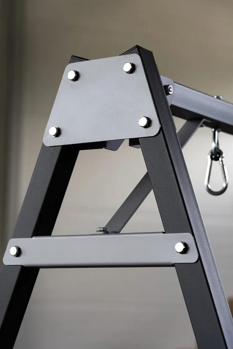 Portique balançoire 1 place acier thermolaqué | AIR SPORT