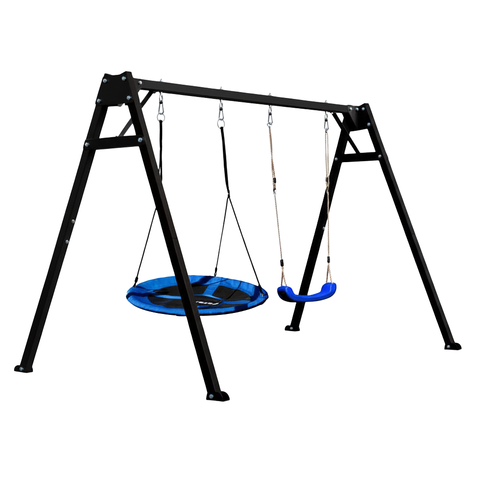 balançoire enfant métal avec nid d'oiseau | AIR PRO